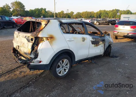 2019 Kia Sportage Lx z USA, uszkodzony, nr VIN KNDPMCAC6K7596352